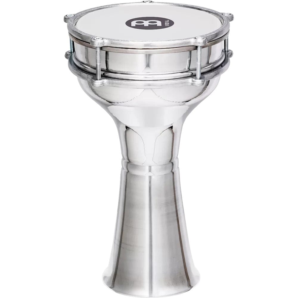 meinl hand percussions meinl he-103 7.25" x 13.33" aluminum darbuka