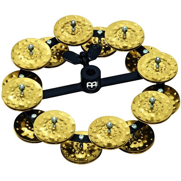 meinl hand percussions meinl percussion hthh2b-bk hi-hat tambourine - black