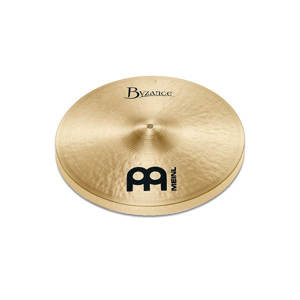 meinl hi hat cymbals meinl b13mh byzance 13-inch traditional medium hi-hat cymbal