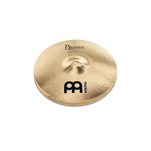 meinl hi hat cymbals meinl b14hh-b byzance 14-inch brilliant heavy hi-hat cymbal
