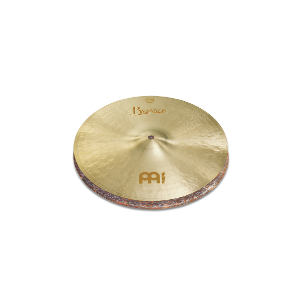 meinl hi hat cymbals meinl b14jth byzance 14-inch jazz thin hi-hat cymbal