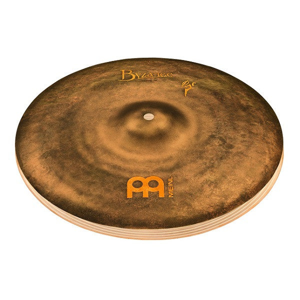 meinl hi hat cymbals meinl b14sah byzance 14inch vintage sand hi hat cymbals