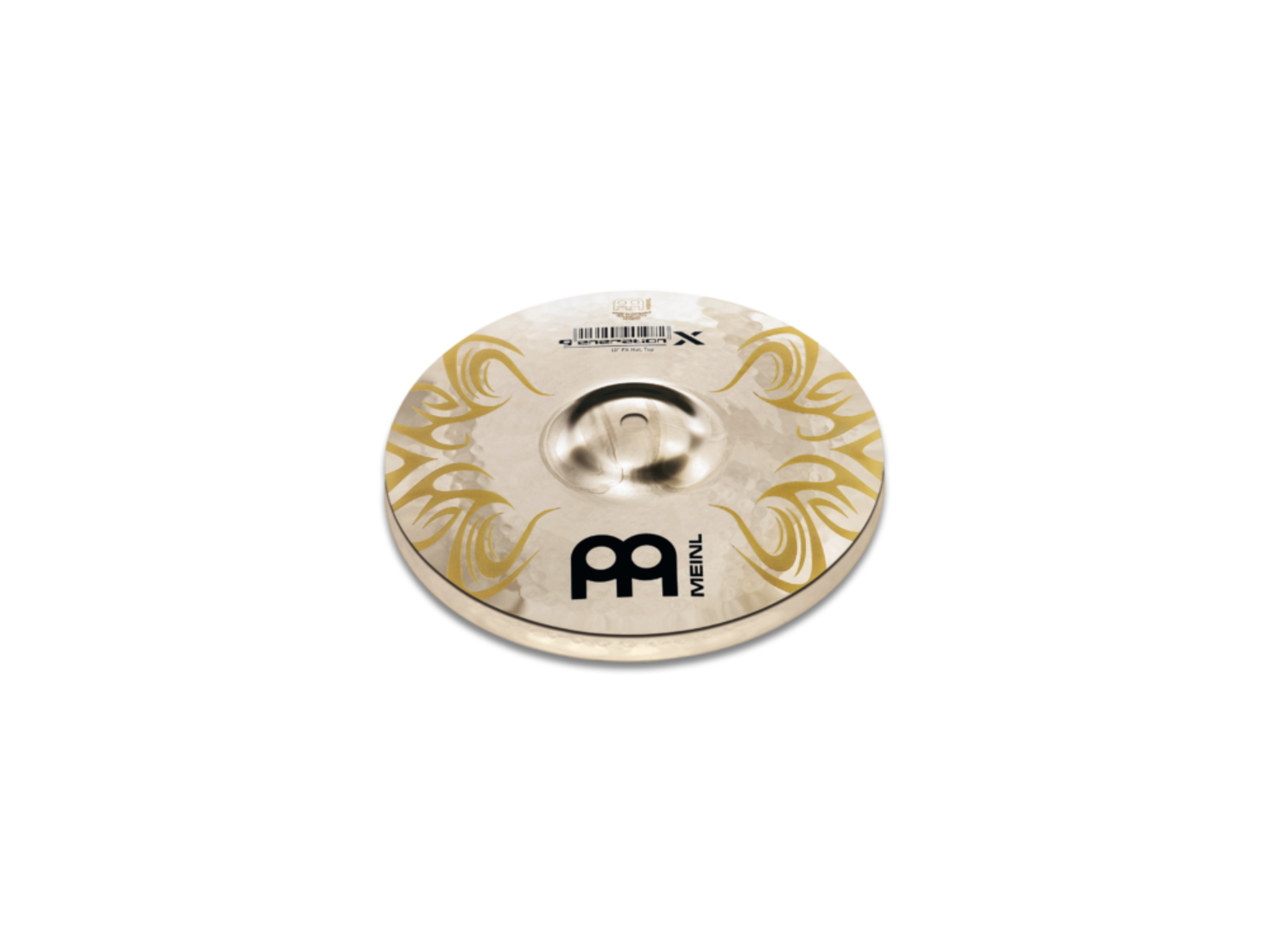 meinl hi hat cymbals meinl gx-10fxh generation x fx hats 8 in.