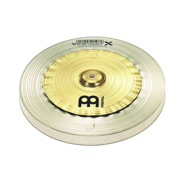 meinl hi hat cymbals meinl gx-12sh generation-x 12-inch safari hi-hat cymbal