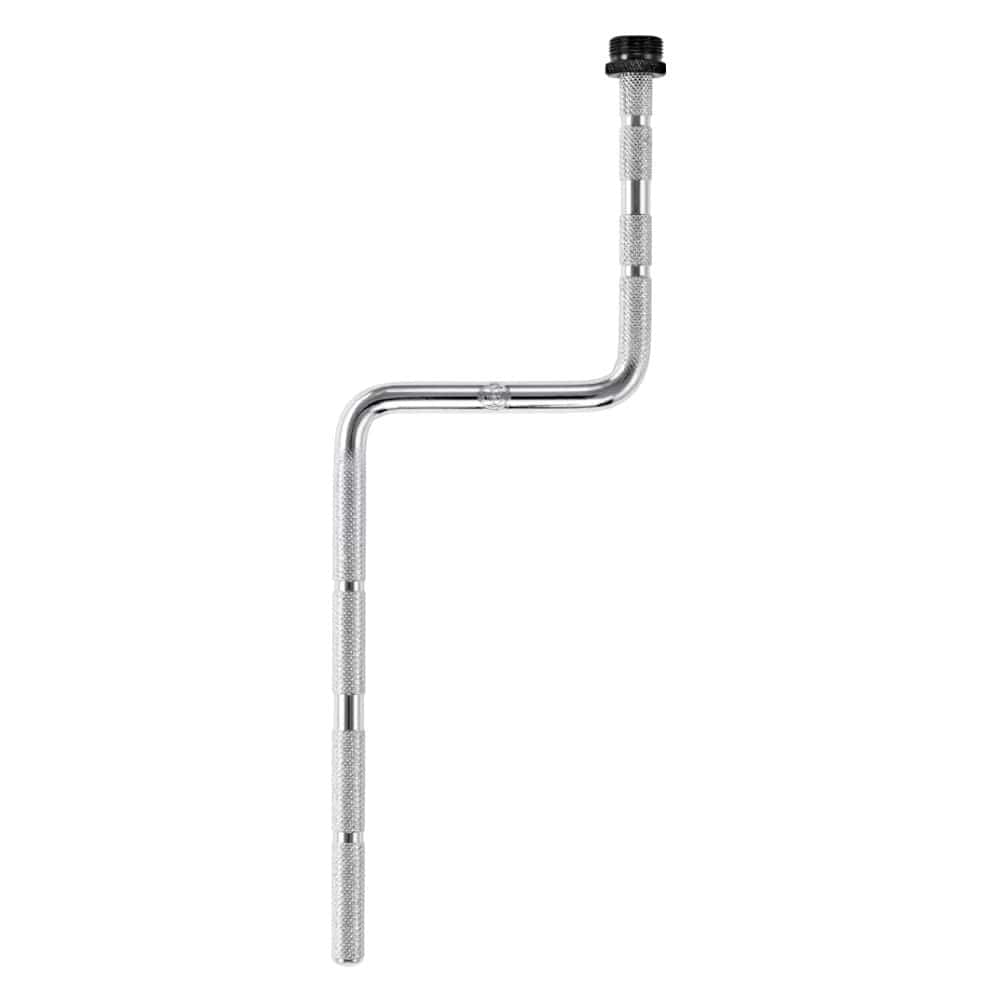meinl microphone accessories z shape meinl mc-mr3 hardware rod with threaded microphone connector - z shape