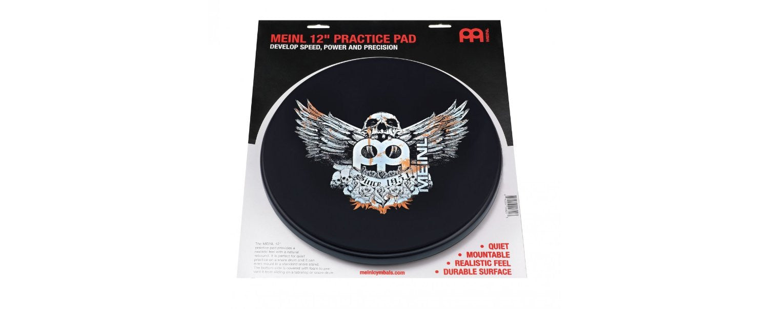 meinl practice pads & devices meinl mpp-12-jb practice pad