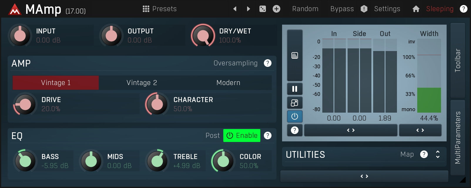 MELDA Virtual Processors MELDA MAmp Amp Simulator