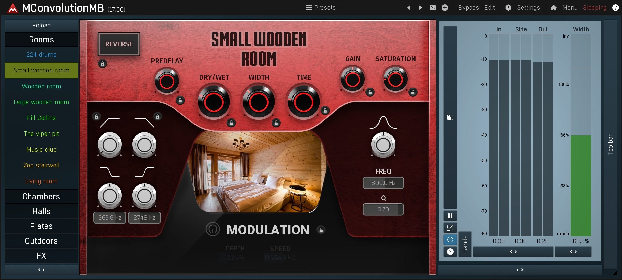 MELDA Virtual Processors MELDA MConvolutionMB Convolution Reverb