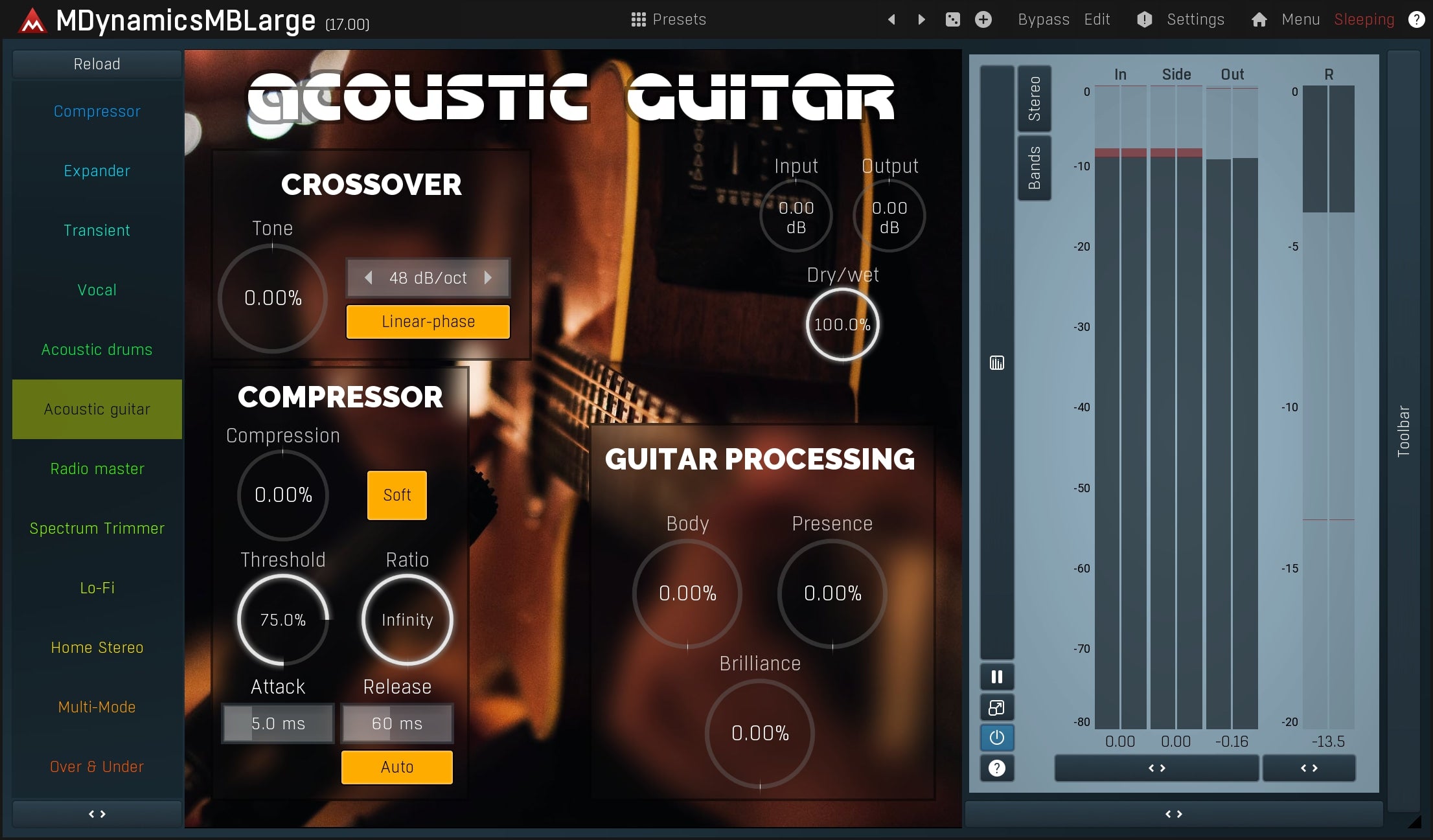 MELDA Virtual Processors MELDA MDynamicsMB Multiband Dynamics