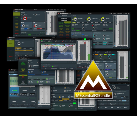MELDA Virtual Processors MELDA MEssentialsFXBundle Plugin Bundle
