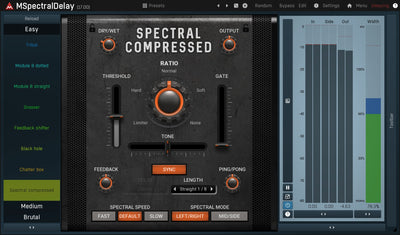 MELDA MSpectralDelay Delay – Professional Audio Software & Plugin