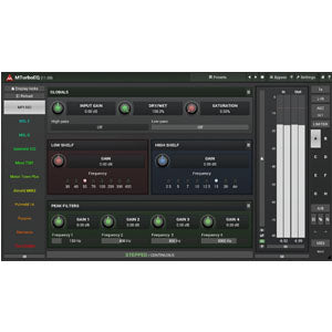 MELDA Virtual Processors MELDA MTurboEQ Equalizer