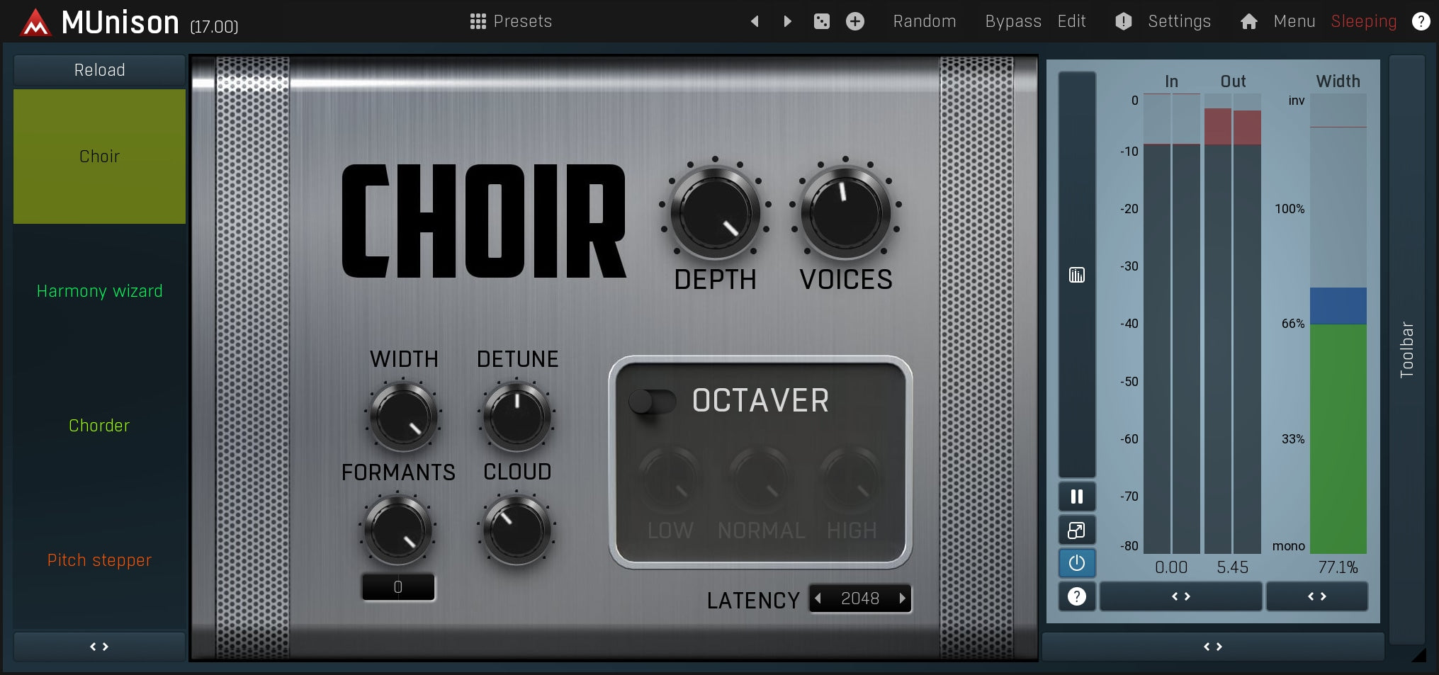 MELDA Virtual Processors MELDA MUnison Unison – Professional Audio Software & Plugin