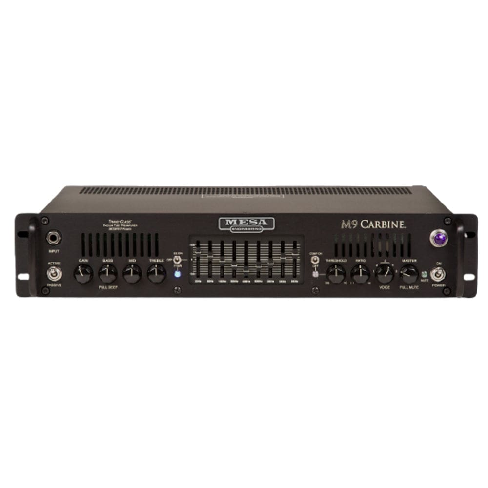 mesa boogie bass amplifier heads mesa boogie m9 carbine bass amplifier head