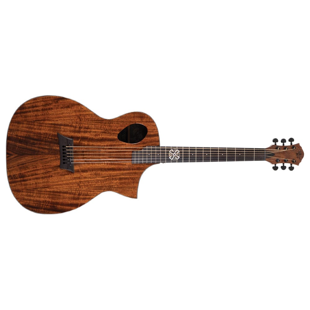 Michael Kelly Electric Guitars White Michael Kelly Patriot Decree Standard 6 String Electric Guitar
