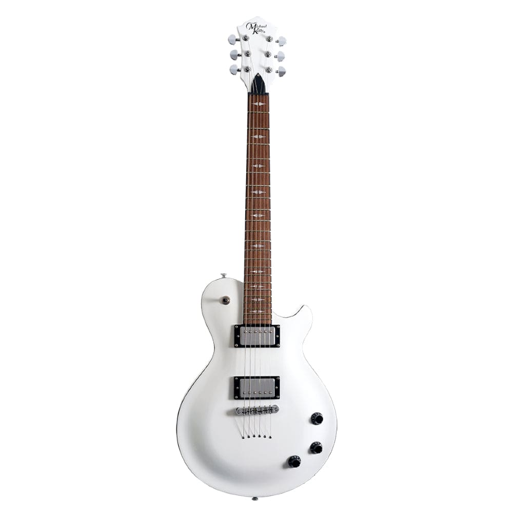 michael kelly electric guitars white michael kelly patriot decree standard 6 string electric guitar