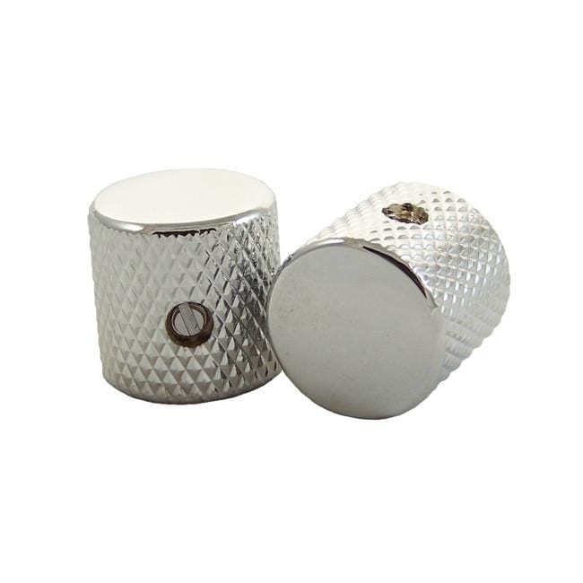 mighty mite guitar parts chrome mighty mite mmns003b/c/g tele style knob #color_chrome