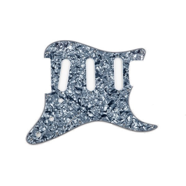 mighty mite pickups mighty mite mm5903bk squire replacement pickguard sss - black pearl