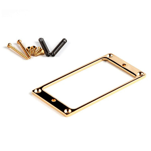 mighty mite tremolos and bridges mighty mite mm309g metal mounting rings ibanez super flat style - gold
