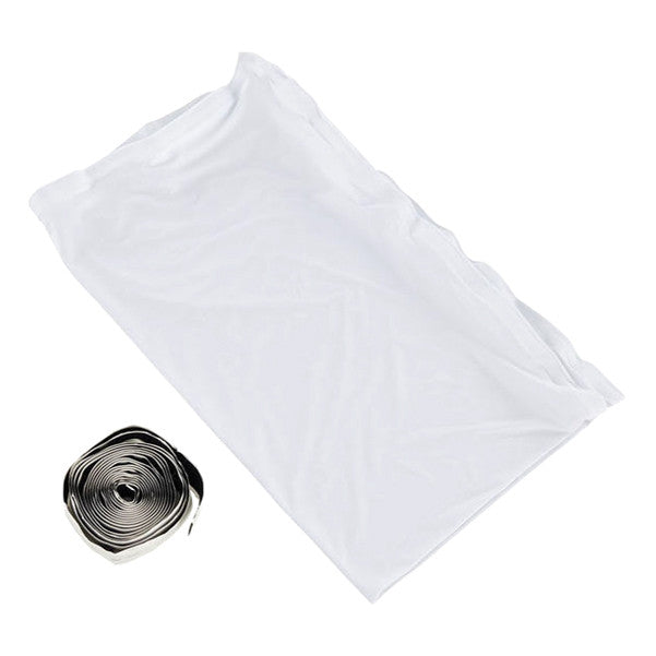millenium accessories millenium dj screen replacement spandex screen - white