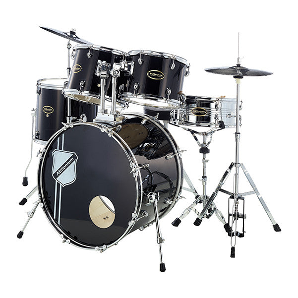 millenium acoustic drum kits black millenium mx222 standard complete drum set