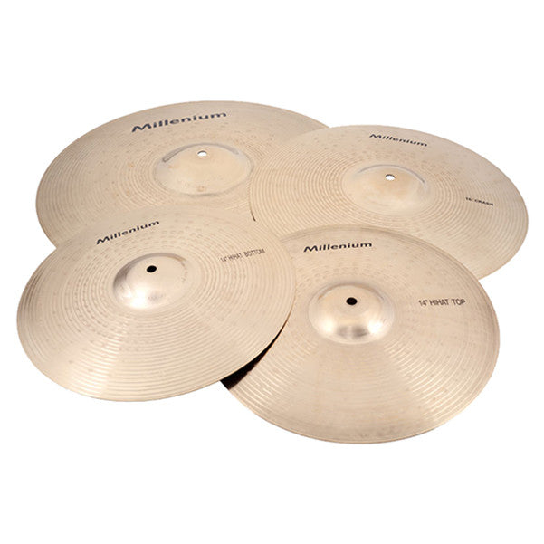 millenium cymbal packs millenium b20 cymbal set