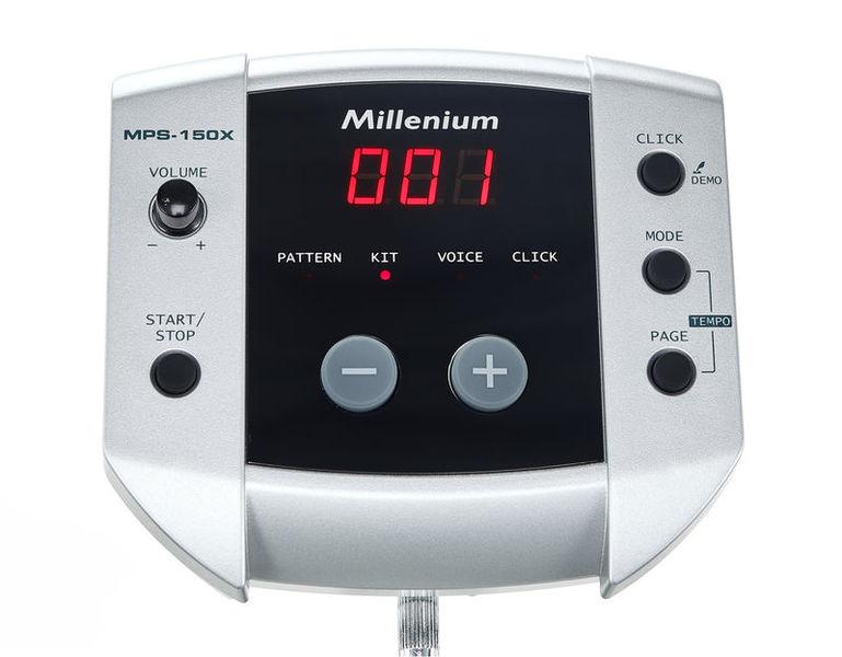 millenium electronic drum kits millenium mps-150x e-drum mesh bundle