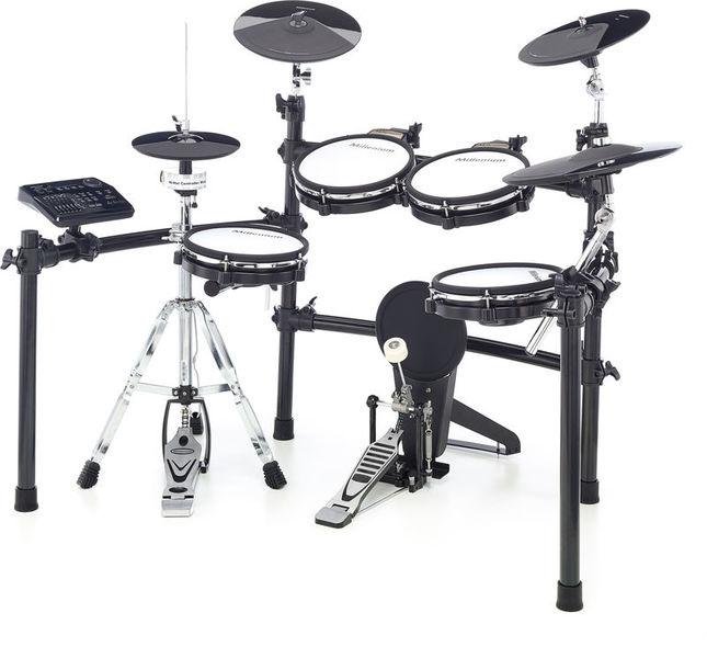millenium electronic drum kits millenium mps-750 e-drum mesh set mine