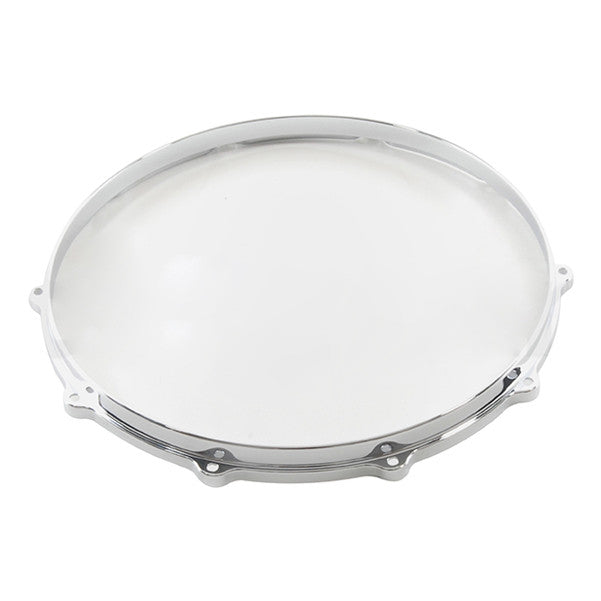 millenium parts and hardware millenium 14-inch die-cast drum hoop 10 hole - chrome