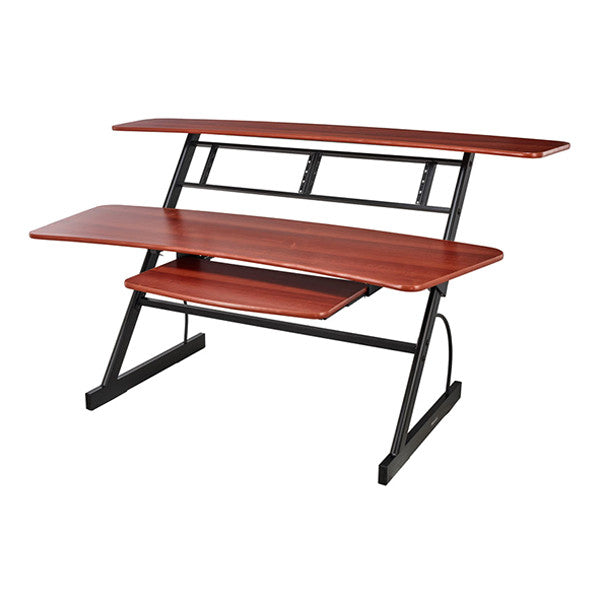 millenium recording studio furniture millenium ws20 studio table - dark cherry