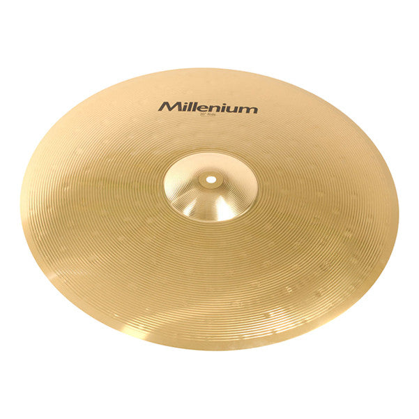 millenium ride cymbals millenium 20-inch brass ride