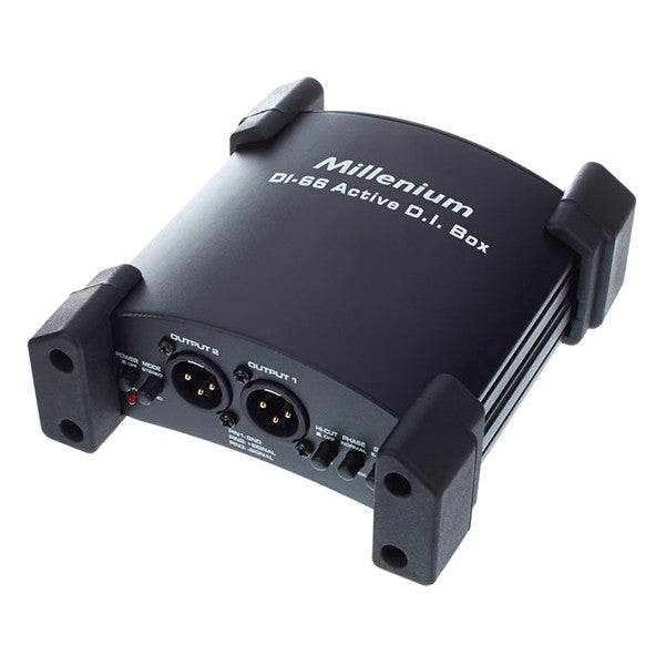 millenium signal direct boxes millenium di 66 active stereo di-box
