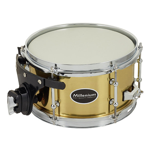 millenium snares millenium 10 x 5.5-inch brass side snare drum