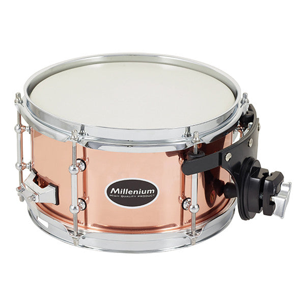 millenium snares millenium 10 x 5.5-inch copper side snare drum