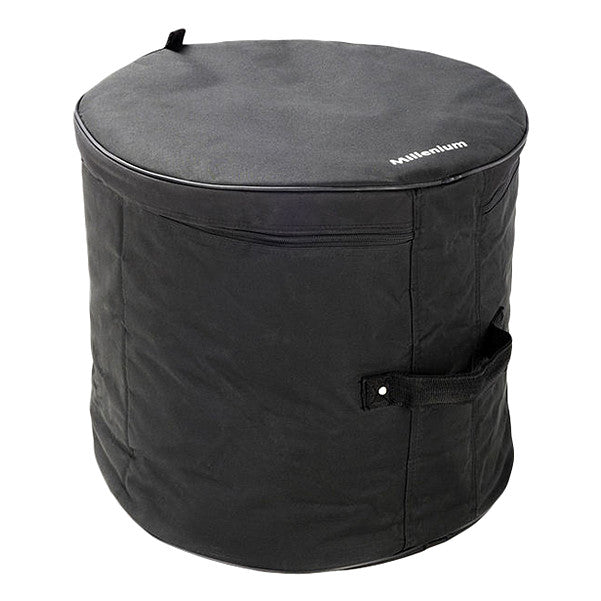 millenium tom gigbags millenium 16-inch diameter classic floor tom bag