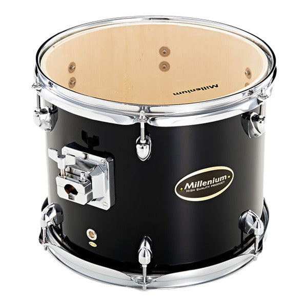 millenium tom-toms 10-inch x 9-inch millenium mx500 series tom tom - black #size_10-inch-x-9-inch