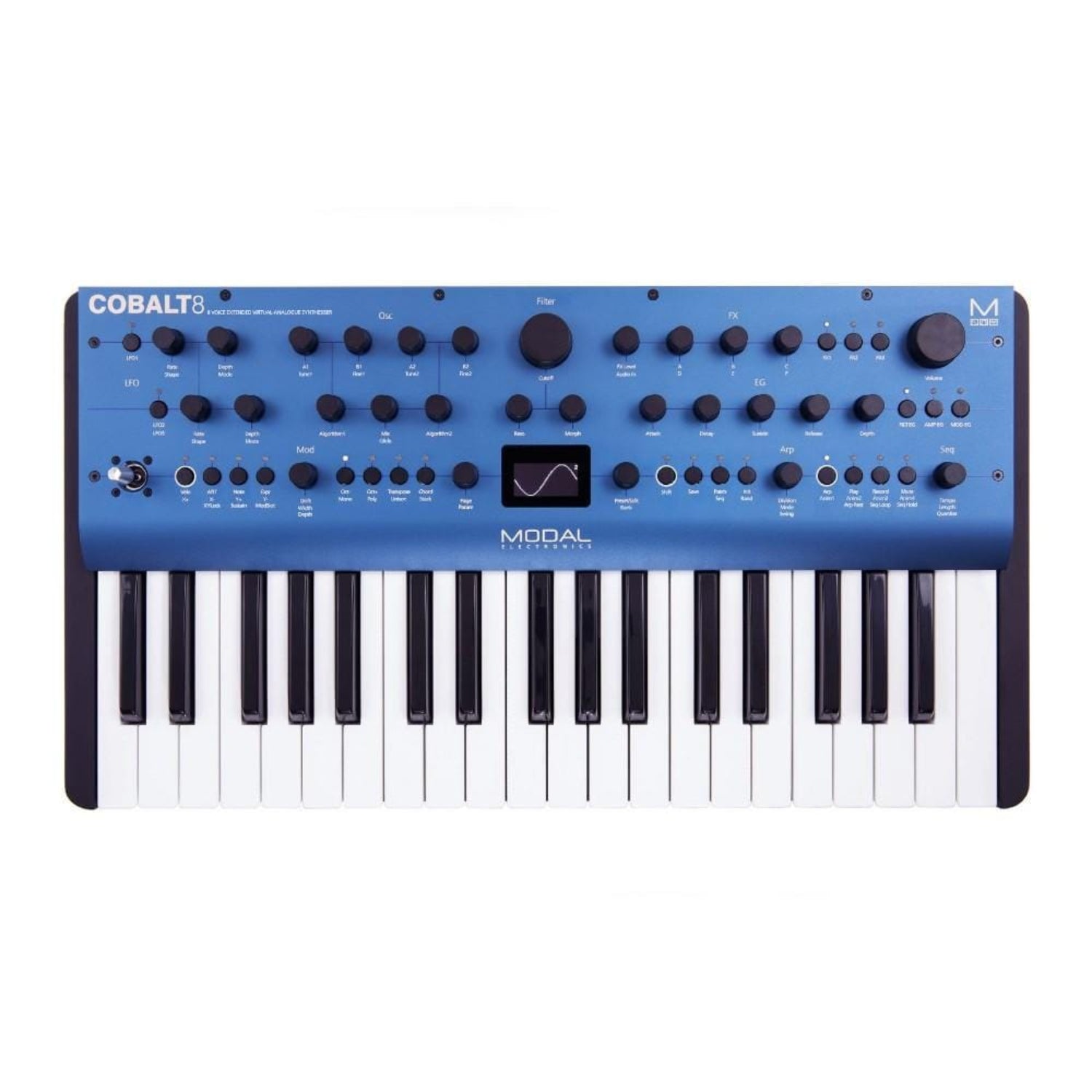 modal electronics synthesizers modal electronics cobalt8 8-voice extended virtual analogue synthesizer