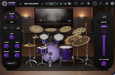 MODALICS Virtual Instruments Modalics MINDst Drum Synthesizer