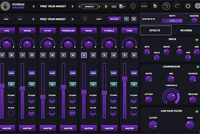 MODALICS Virtual Instruments Modalics MINDst Drum Synthesizer