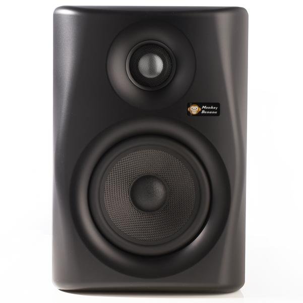 monkey banana monitor speakers black monkey banana lemur 5 active studio monitor speaker