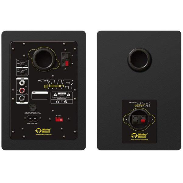 monkey banana monitor speakers monkey banana gibbon air active monitor speaker with bluetooth - pair