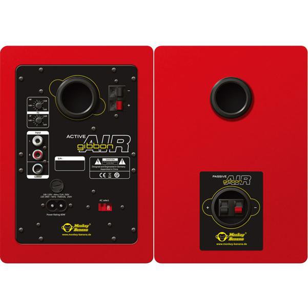 monkey banana monitor speakers monkey banana gibbon air active monitor speaker with bluetooth - pair