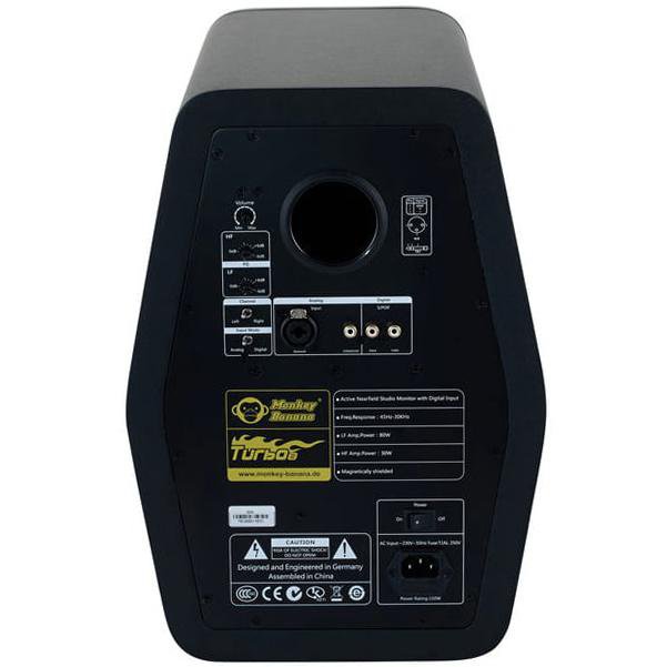 monkey banana monitor speakers monkey banana turbo 8 active studio monitor speaker