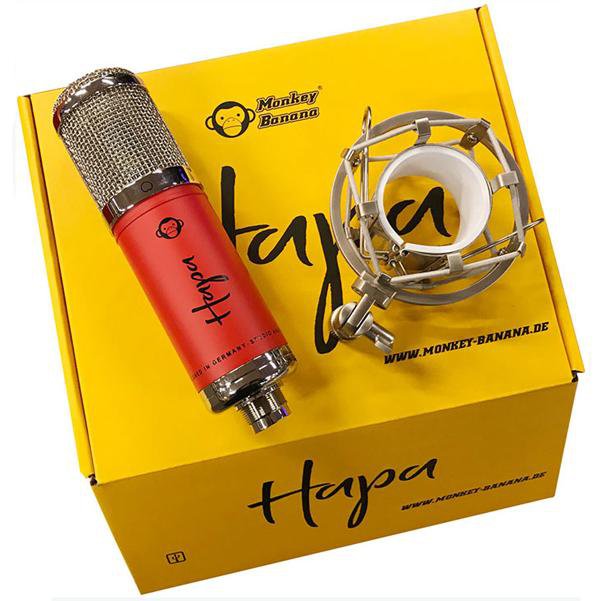 monkey banana usb microphones red monkey banana hapa condenser usb microphone