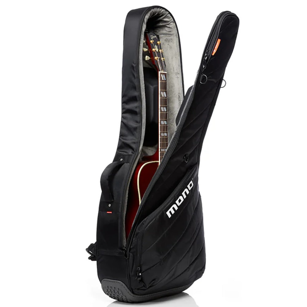 Mono Creators Acoustic Guitar Gigbags Black Mono Creators M80-VAD Vertigo Acoustic Guitar Bag