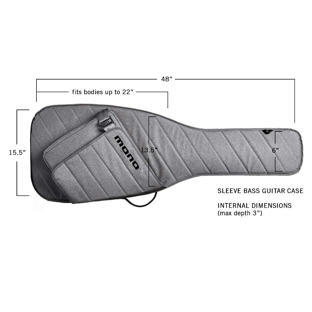 Mono Creators Bass Guitar Cases Ash Mono Creators M80-SEB Bass Guitar Case