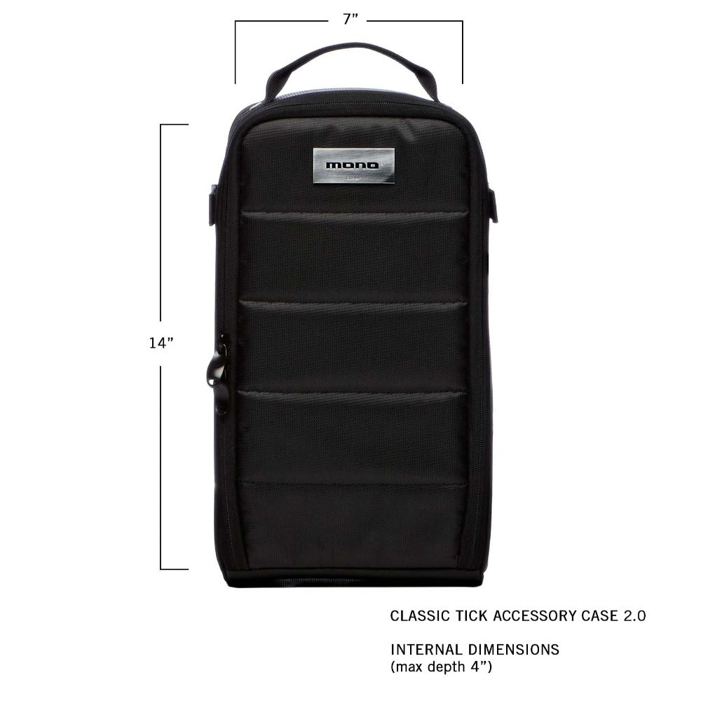 Mono Creators Cases Gig Bags Covers Black Mono Creators M80-TICK-V2 Classic Tick Accessory Case