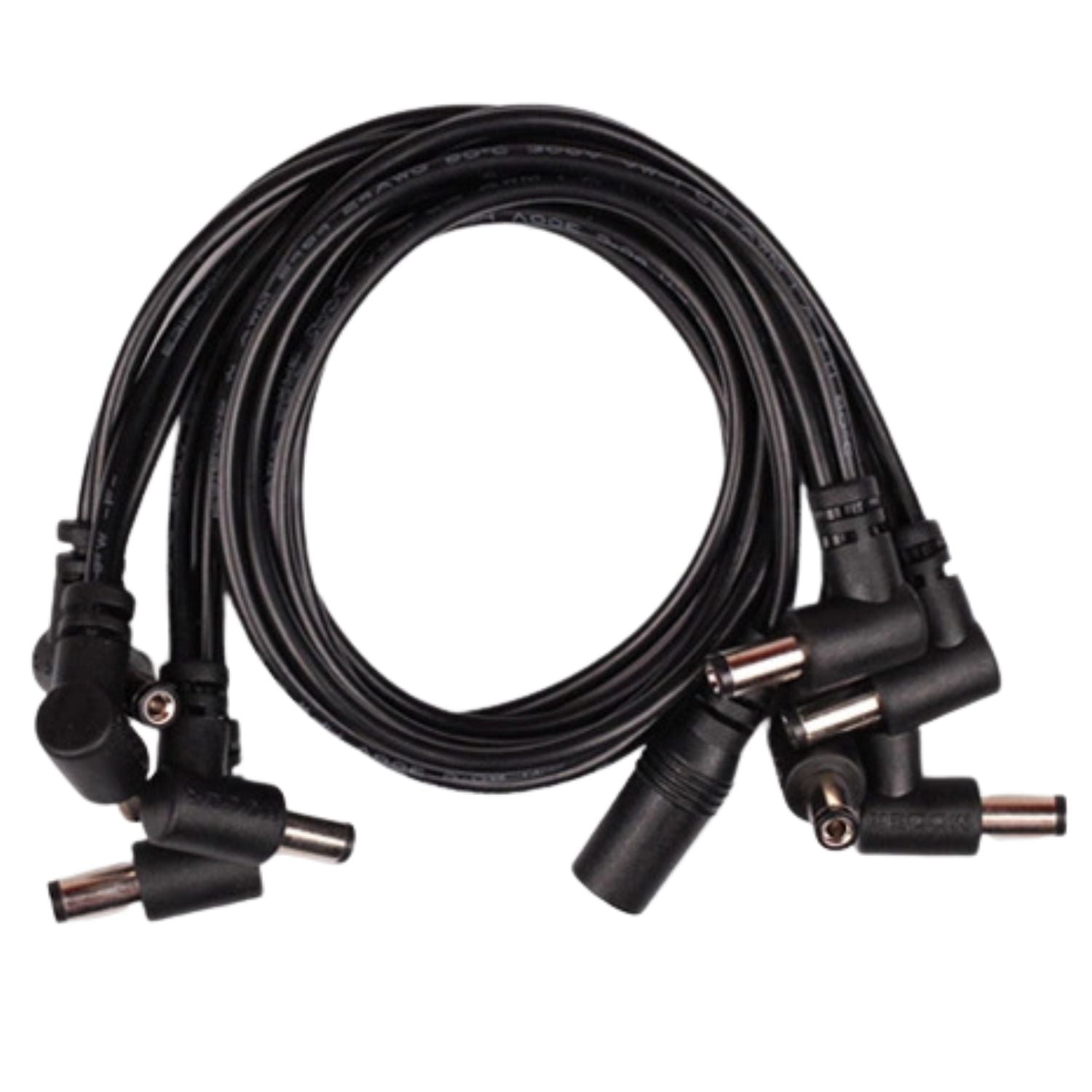 Mooer Cables and Connectors Mooer PDC-8A 8-Way Right Angled Daisy Chain Power Cable