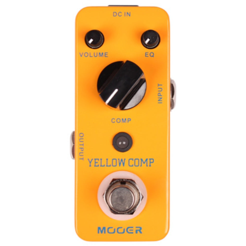Mooer Compressor Pedals Mooer Yellow Comp Compressor Effect Pedal