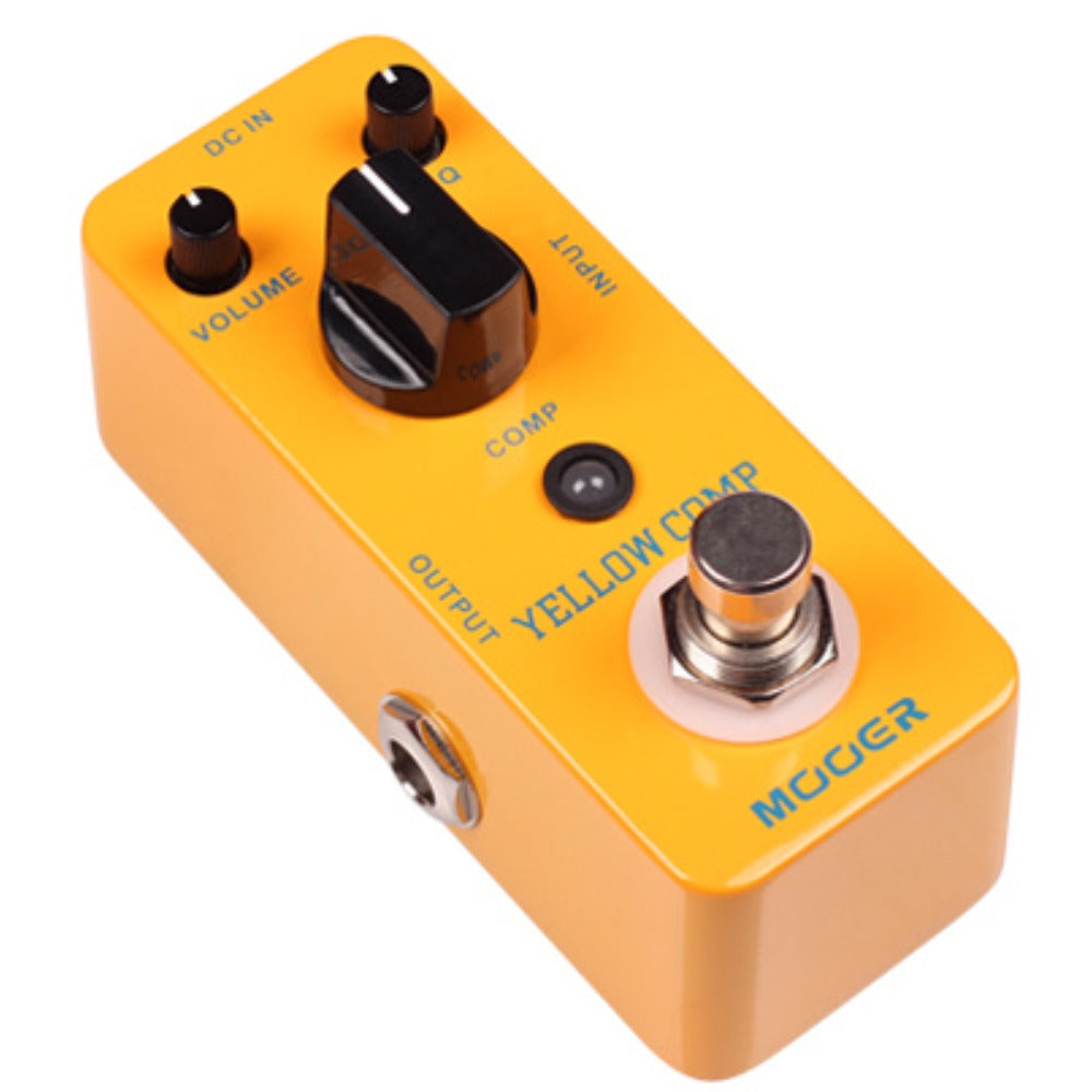 Mooer Compressor Pedals Mooer Yellow Comp Compressor Effect Pedal